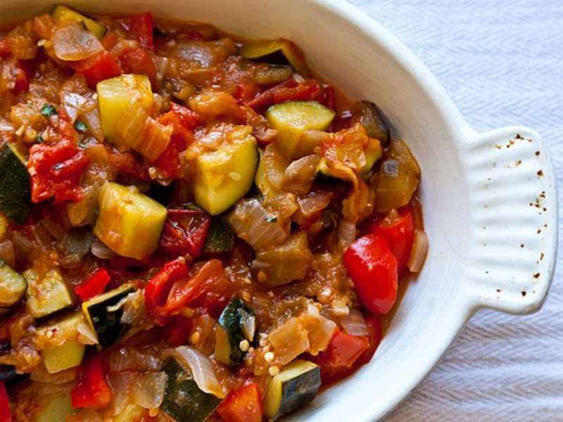 Ratatouille with Chickpeas