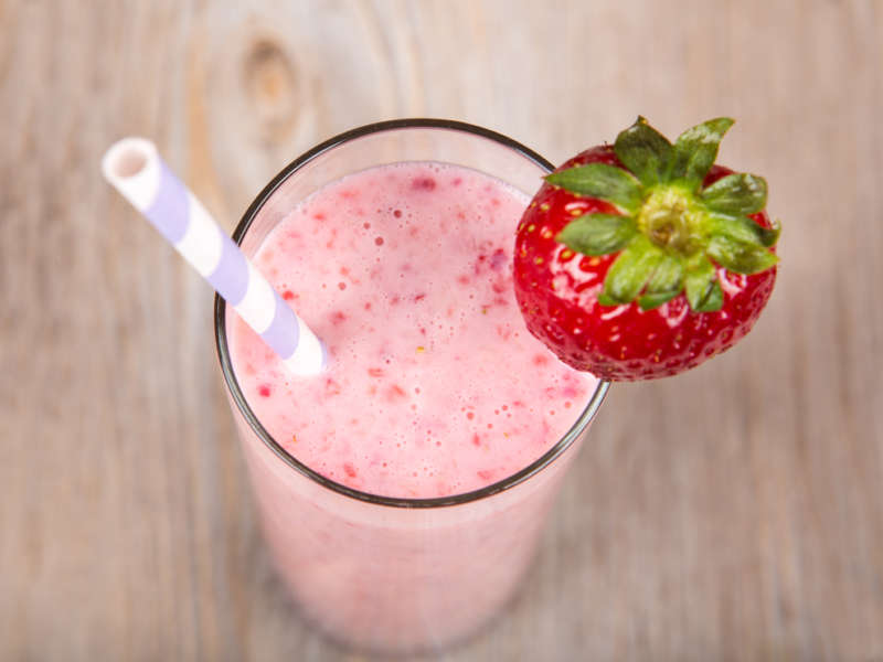 Peanut Butter & Jelly Milkshake