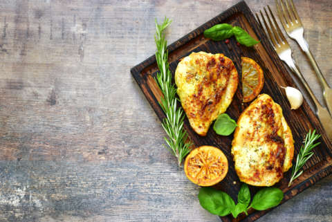 Lemon Dijon Chicken in Foil Packets