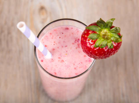 Peanut Butter & Jelly Milkshake