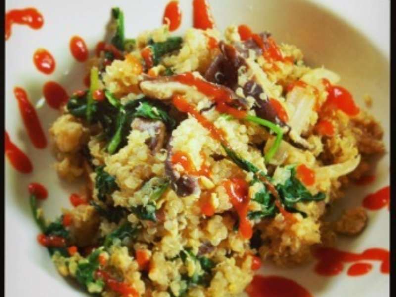 Quinoa Fried "Rice"